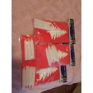 Lot of 4 Vintage Luminary Kits - total of 15 sets - with bags and candles NOS